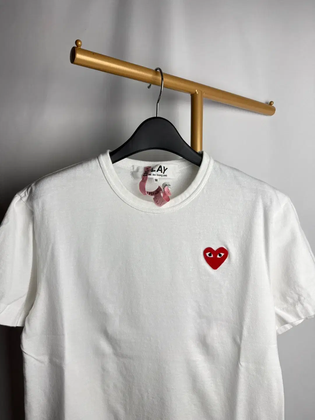M) Comme des Garçons Red Heart T-shirt