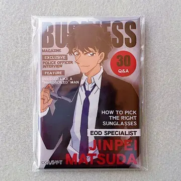 명탐정 코난 마츠다 진페이 스퀘어 캔뱃지 vol.2