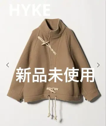 HYKE DOUBLE FACE DUFFLE JACKET