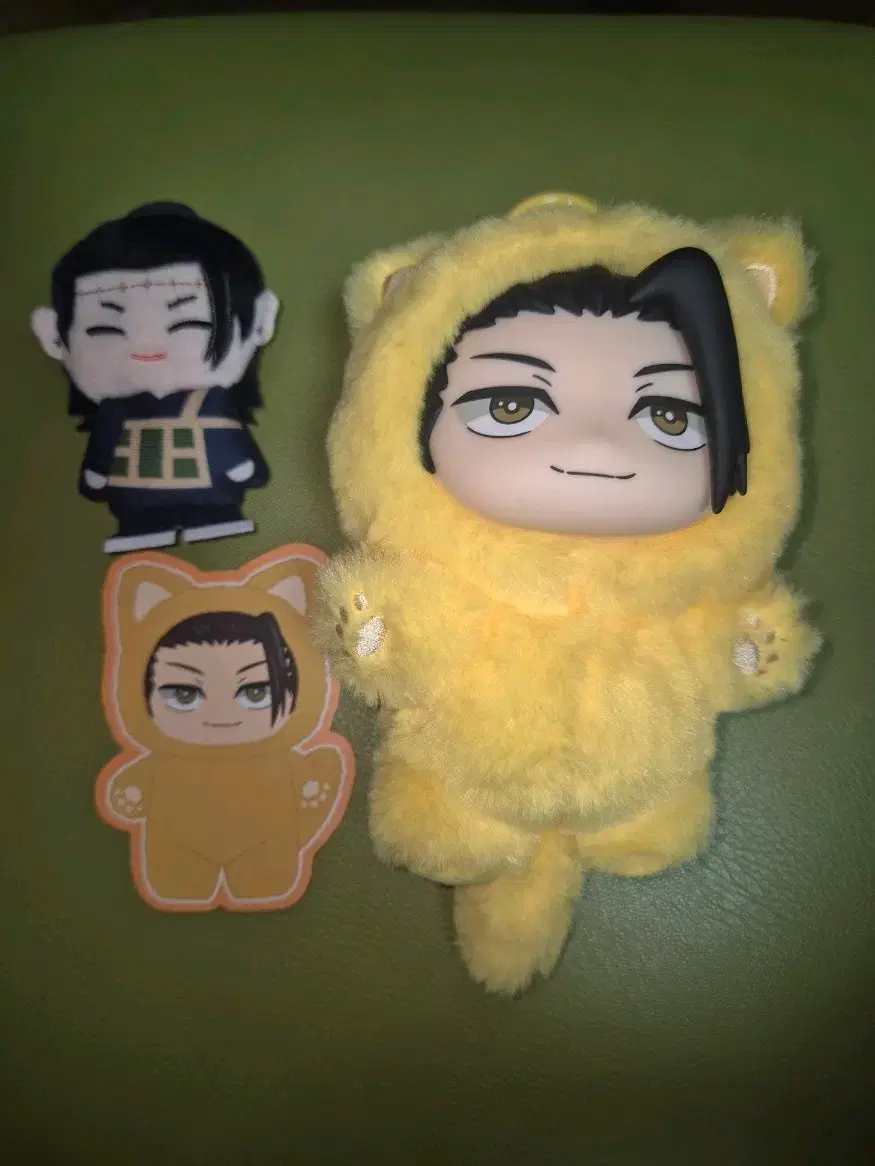 Jujutsu Kaisen Kaiokuketsu eaki Geto Cat Zuu Labubu Badge Doll Keyring Labubu