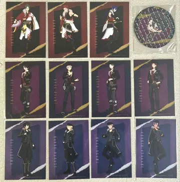 앙스타 애니카페 크로스 로드 코스터 브로마이드 컴플리트 세트