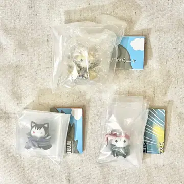 NARUTO | 냥토 미니 피규어 나루토 사쿠라 사스케 세트