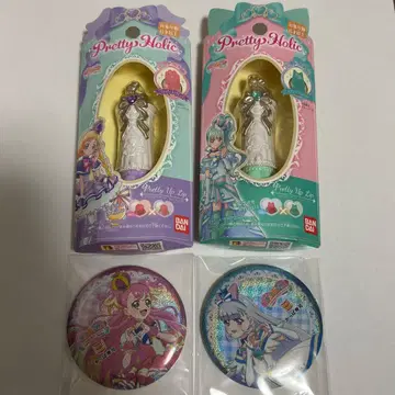 원더풀 프리큐어 프리티 홀릭 프리티 업 립 캔 거울 세트