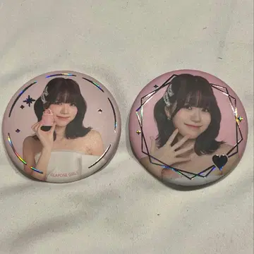 ME:I ENCORE IN TOKYO 캔뱃지 에비하라 츠즈미 2종 세트