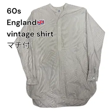 60s England vintage shirt 밴드 포함 그랑파 유로