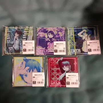 serial experiments lain DMM 스크래치 D상 세트