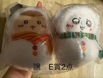 애니마이 복권 치이카와 모몽가 E상 밤만쥬 E상 2점