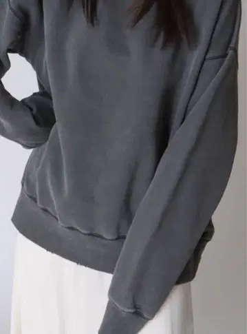 Sugar Rose / 빈티지라이크 피그먼트 풀오버