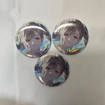 카나에 랜덤 오로라 캔뱃지 3점 ChroNoiR Blue Memories