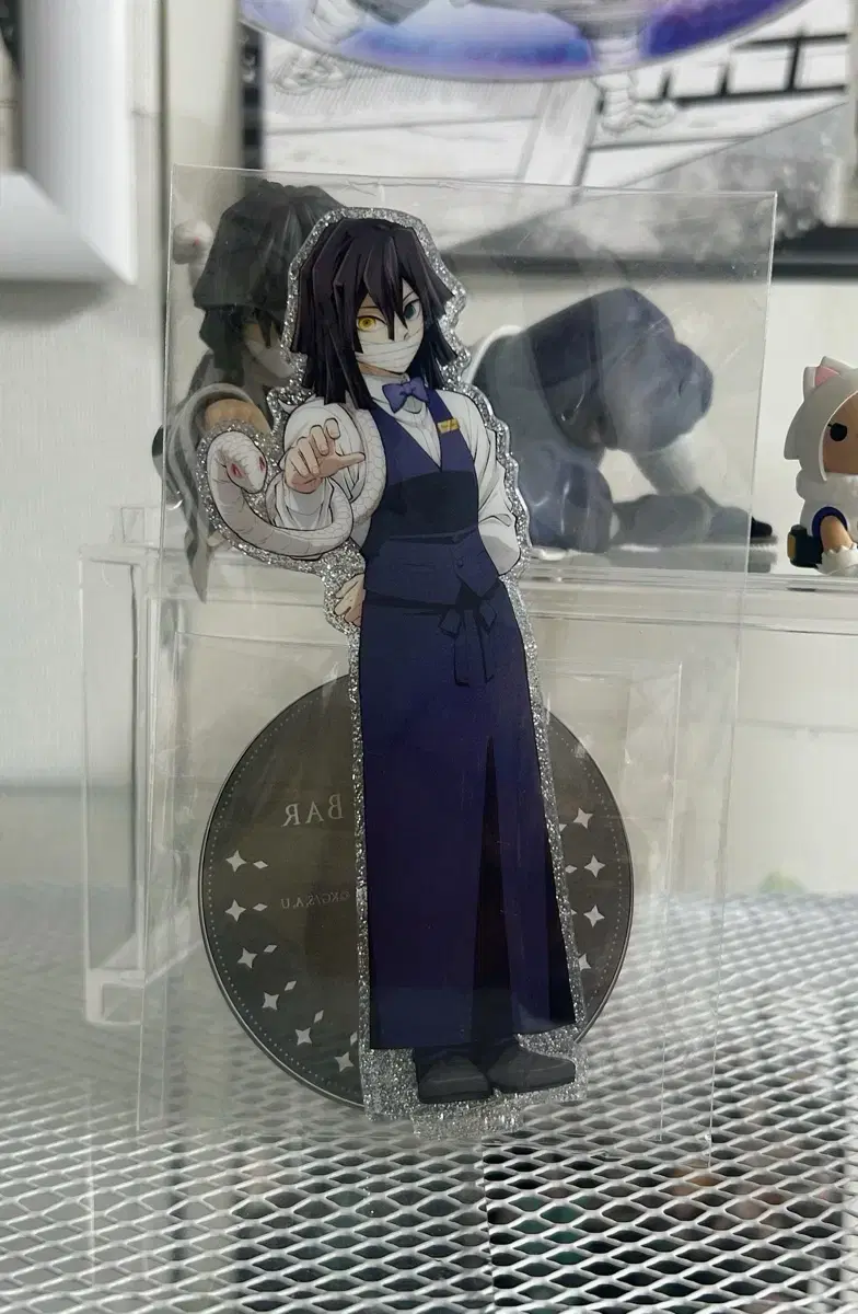 In-stock, sealed) Demon Slayer Iguro Obanai Cocktail Bar Bartender Double-sided Acrylic