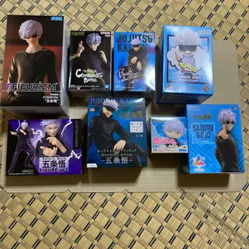 주술회전 고죠 사토루 피규어 8점 묶음 판매