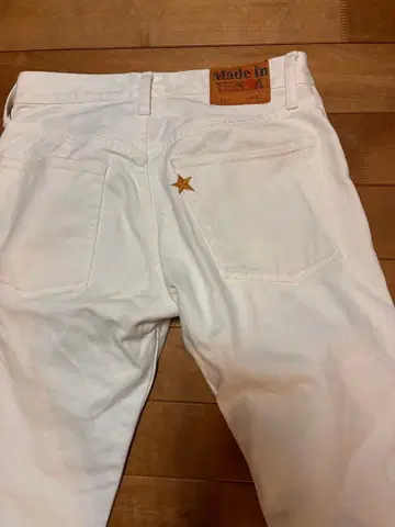 슈가케인 화이트 데님 made in USA 31인치