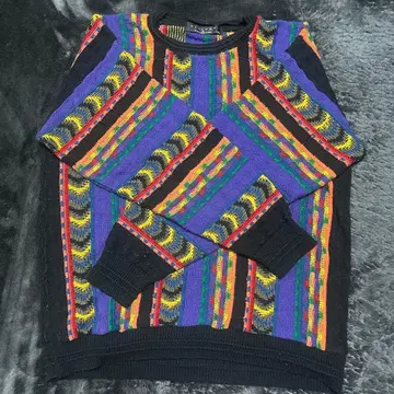 protege 다색 스트라이프 니트 스웨터