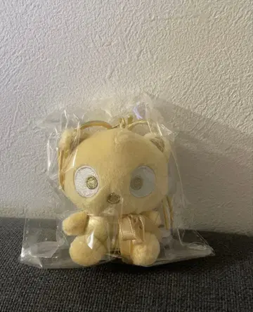 골드 초코 캣 마스코트 키링 한국 한정판