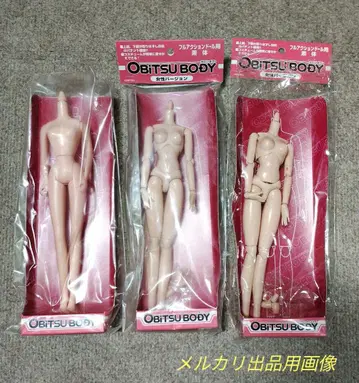 27cm 인형 바디 여성 타입 3체 세트 (오비츠 2체, 타카라제 1체)