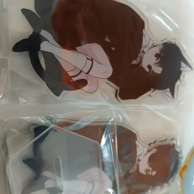 괴담출근 백사헌 김솔음 캐릭터 아크릴 스탠드 굿즈