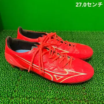 미즈노 축구 스파이크 알파 ELITE (레드)