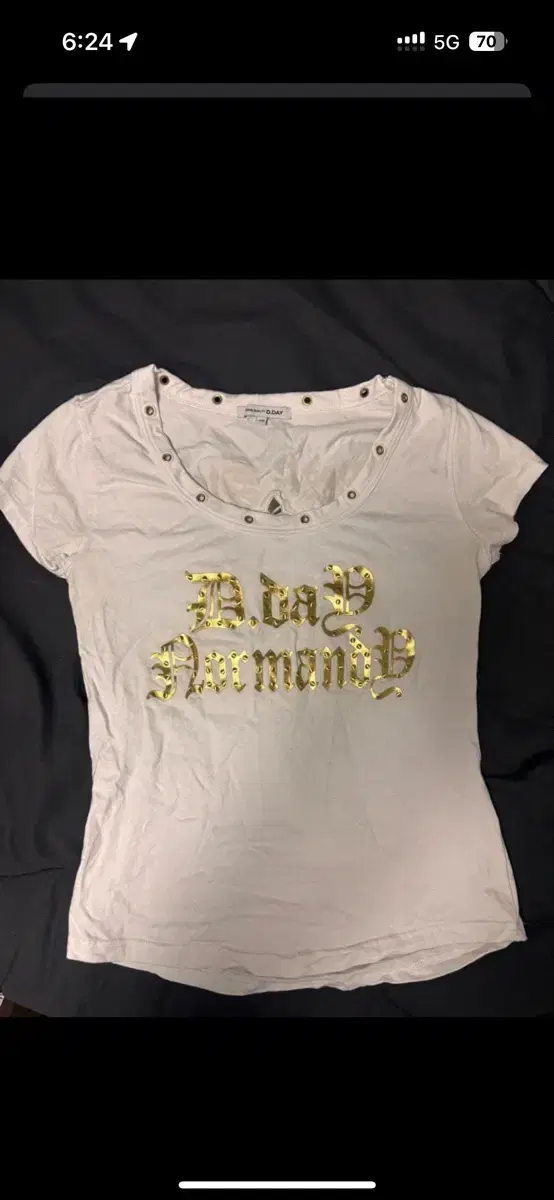 Gyaru vintage short sleeve