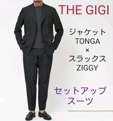 THEGIGI 자지 수트 TONGA x ZIGGY 블랙 더블
