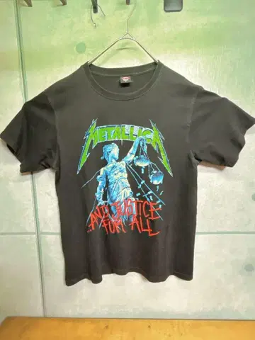 메탈리카 T셔츠 다크 그레이 메탈리카 레어