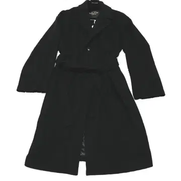 정가 49500엔 BANKS JOURNAL 울 100% 고급 롱 코트