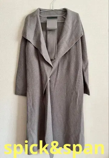 spick&span 니트 가디건 그레이 프리 사이즈