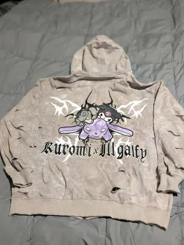 Kuromi x Illgalfy 콜라보 후드티 택 포함