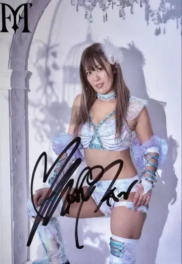 NEW 마리골드 사쿠라이 마이 친필 사인 포트레이트 MARIGOLD