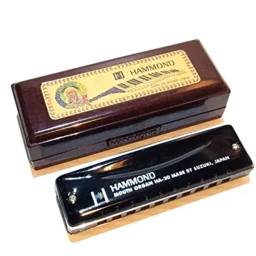 [ 새상품 ] 스즈키 하몬드 10홀 하모니카 C SUZUKI HA-20