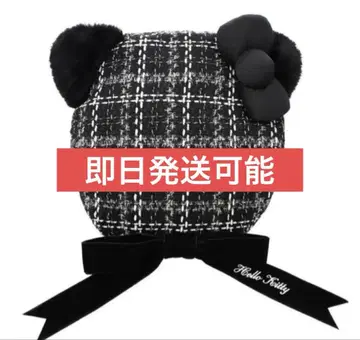 USJ 유니버셜 헬로키티 트위드 베레모 2024