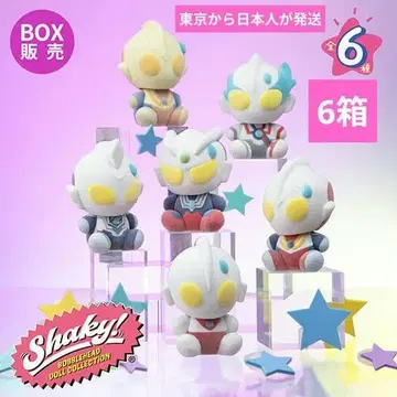 Shaky! 버블 헤드 인형 M78 ULTRAMAN 전 6종 컴플리트