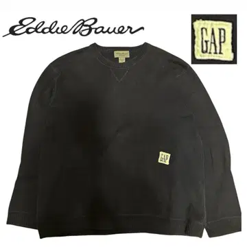 [초레어] Eddie Bauer 니트 GAP 택 네이비