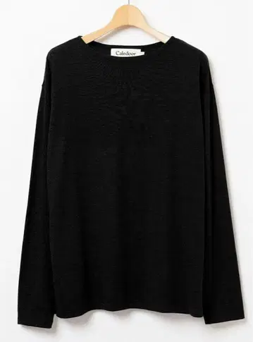 Caledoor 메리노울 롱 슬리브 T셔츠