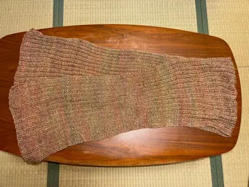 하마나카 앤디 사용 스카프 핸드메이드