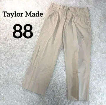 TaylorMade 테일러메이드 골프 팬츠 베이지 88 남성용