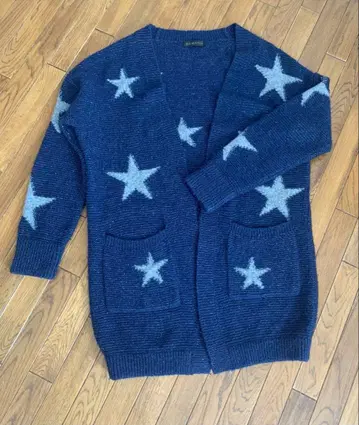 DAMA collection  컬렉션 별 패턴 니트 롱