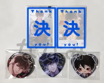 이케멘 전국 노부나가 캔뱃지 3점