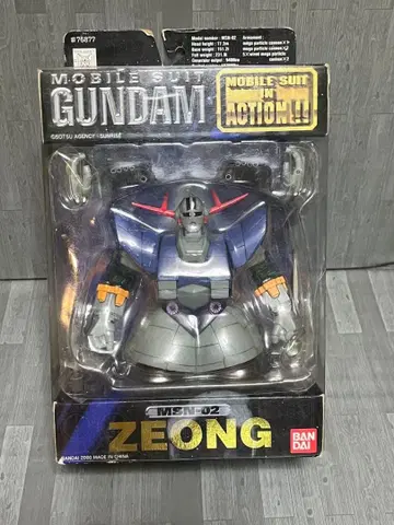 MSN-02 ZEONG 피규어 BANDAI