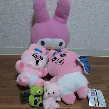 오판츄 우사기, 마이멜로디 등 봉제 인형 5세트