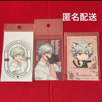 우타프리 그래픽 쇼케이스 스티커 렌티큘러 카드 쿠로사키 란마루 난자타운