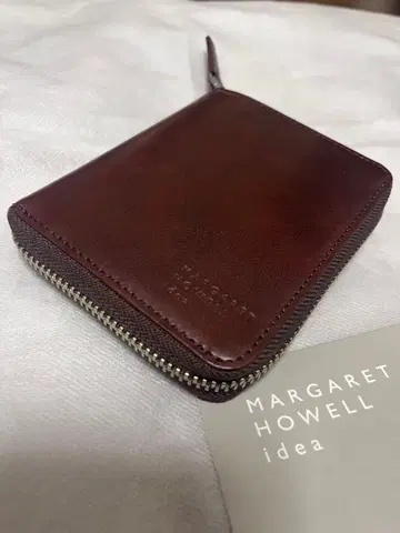 마가렛호웰 아이디어 컴팩트 라운드 지퍼 접이식 지갑 지갑 새상품