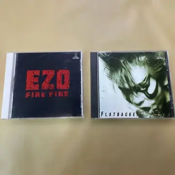 EZO FIRE FIRE & FLATBACKER ESA CD 2장 세트
