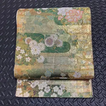 고급 순수 실크 후쿠로 오비 기모노 포멀 예복 후리소데 예복 12-1