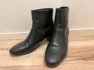 블랙 가죽 부티 orientaltraffic