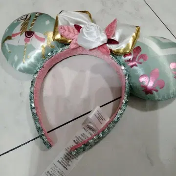 미니 마우스 머리띠 카루셀 트랙션 레어
