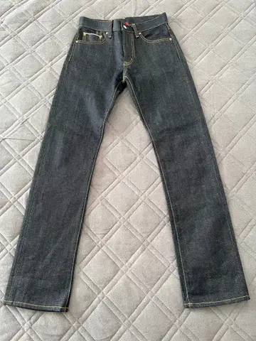 유니클로 데님 셀비지 UNIQLO UJ S002 28인치 미세탁