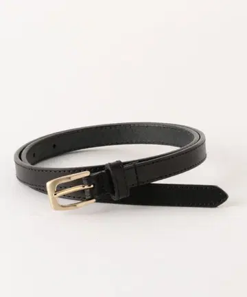 가죽 롱 벨트 천연 가죽 블랙 벨트 유나이티드 애로우즈