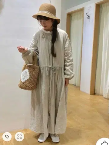 Samansa Mos2 테레데란 린넨 원피스