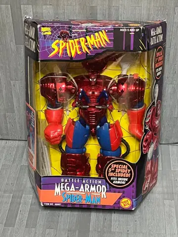 스파이더맨 메가 아머 피규어