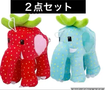 이탈리안 브레인 로트 스트로베리 엘리펀트 봉제 인형 발송 다음 주